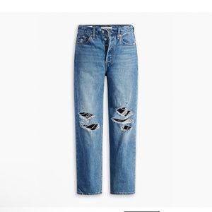 LEVIS RIBCAGE STRAIGHT ANKLE JEANS